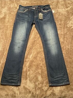 Affliction Black Premium ACE Jeans Men’s 36 – Ruler Denim – NWT